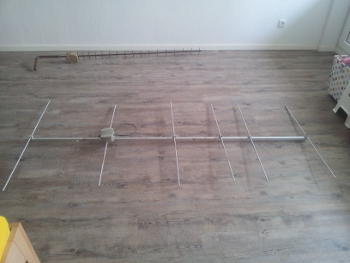 homemade 2m 4 element yagi