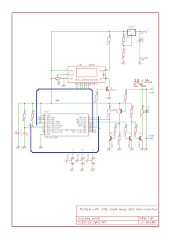 Schaltplan des Displays